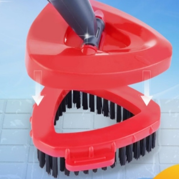 Scrub Brush Mop Head for O Cedar RinseClean Spin Mop 2 Tank - Picture 4 of 4